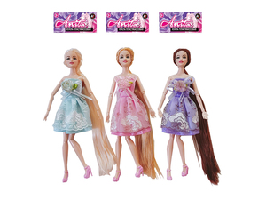 11.5 Inch 12 Khớp Di Chuyển Câu Chuyện Cổ Tích Búp Bê Cô Gái Đồ Chơi WW3617541 - Product Image 3