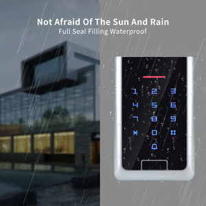 Không thấm nước IP67 ngoài trời vân tay màn hình cảm ứng bàn phím thông minh an ninh điều khiển truy cập cửa 2000 người sử dụng công suất để truy cập - Product Image 3