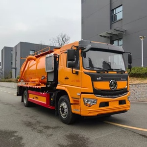 Shacman L5000 4x2 15CBM Camión de succión de aguas residuales Transmisión manual Combustible diésel-Disponible para la venta - Product Image 2