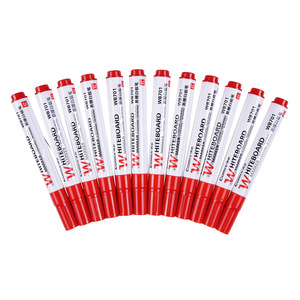 Marqueur pour tableau blanc Comix WB701 effaçable à base d'eau pour usage bureautique rouge bleu noir - Product Image 3