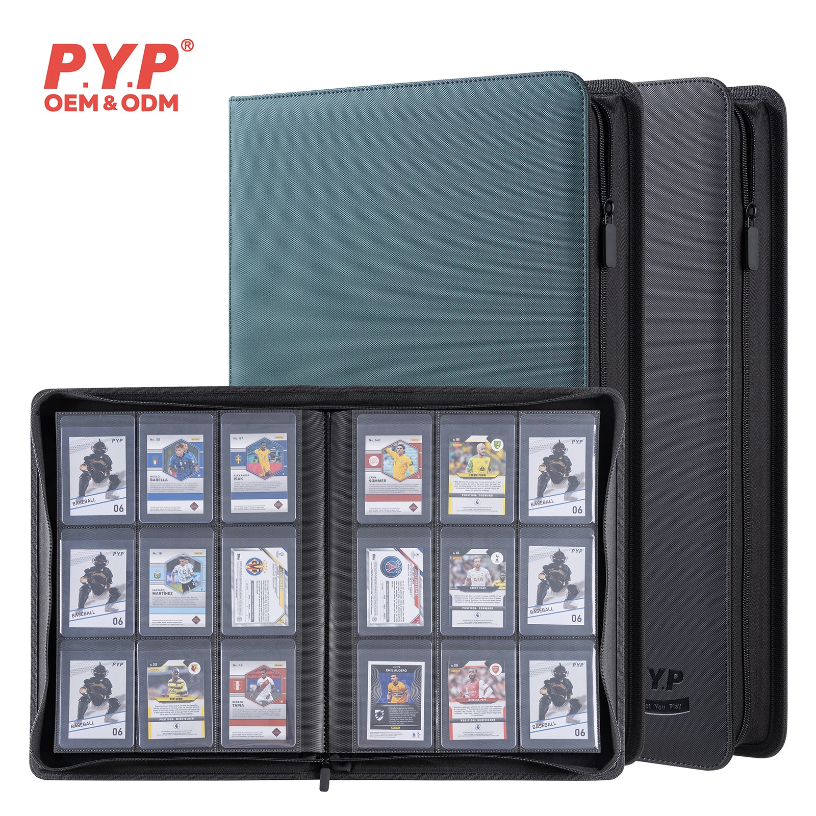 Semi-Rigid Card Saver Collectors Binder Holds 360 Cards 9 Pocket Trading Card Album Semi-Rigid Card Saver Collectors Binder Holds 360 Cards 9 Pocket Trading Card Album