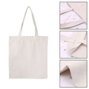 Custom Wholesale Ladies Heavy Duty Canvas Shopping Tote <b>Bags</b> Handmade <b>Foldable</b> Shoulder Travel <b>Bags</b> with Letter Pattern - Product Image 2