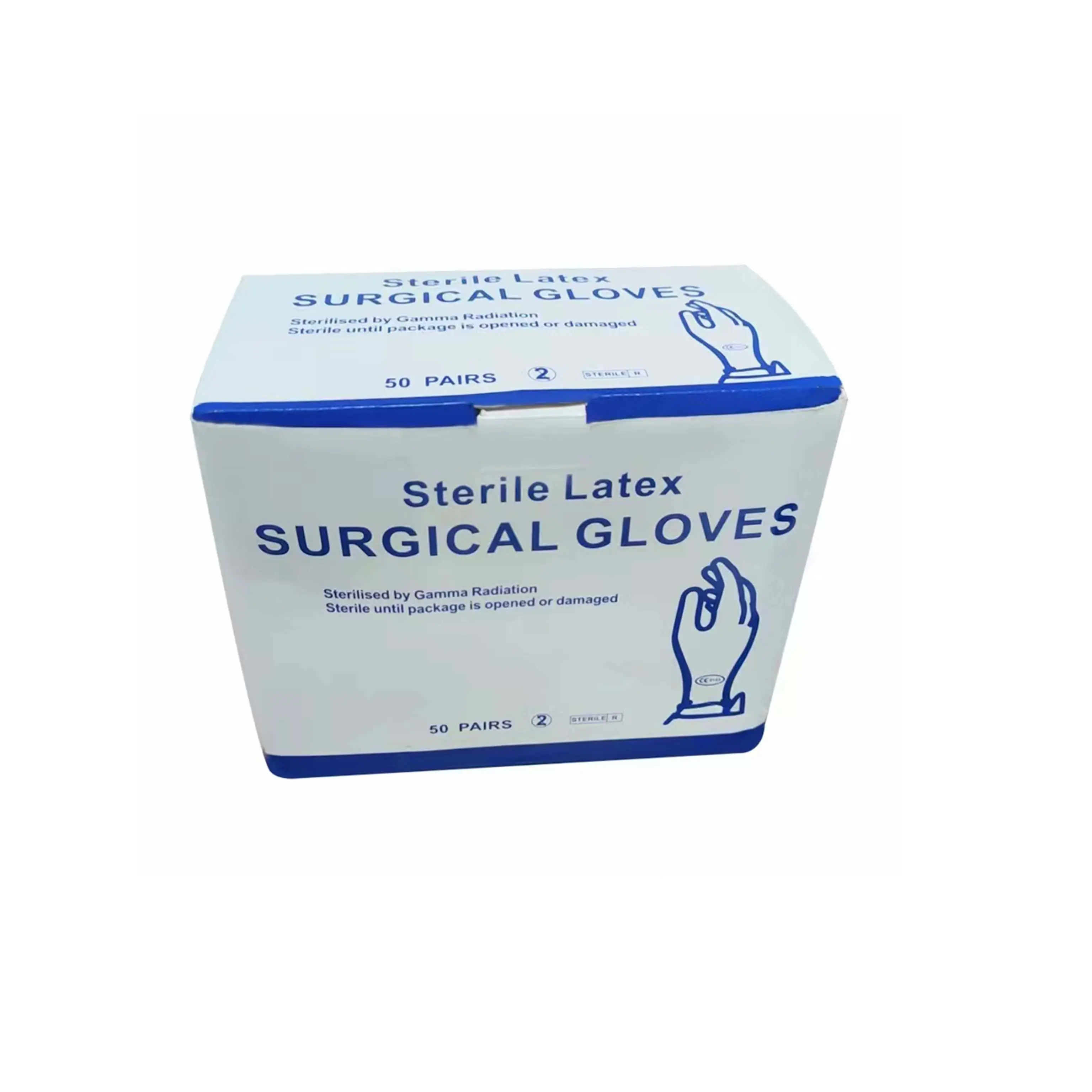 Sterile Surgical Glovees Direct wholesale good quality Anti-slip Disposable Latex