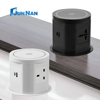 Prise de courant motorisée escamotable avec chargeur sans fil, prise escamotable à levage manuel pour cuisine et maison