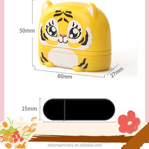 Tampons Personnalisés en Plastique Lavable pour Tissus et Vêtements avec <span class=keywords><strong>Nom</strong></span> - Product Image 2