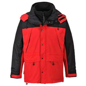PORTWEST - S532RERXL Orkney Chaqueta roja transpirable 3 en 1-EAN 5036108259427 PROTECCIÓN PARA TODO TIEMPO - Product Image 1