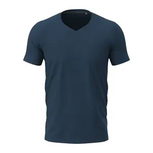 Camiseta con cuello en V Stretch-T, merchandising personalizado - Product Image 5