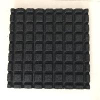 Matras karet EPDM ramah lingkungan tebal 15mm untuk Gym luar ruangan dan taman bermain fitur antiselip untuk lokakarya
