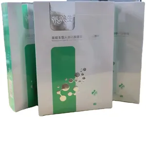 Wholesale Custom Human Recombinant Collagen Type 3 Sheet Mask For Dry And Oily Skin For Face Use Sample Size