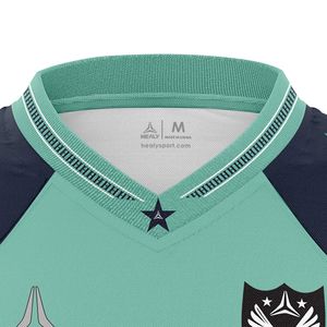 Vêtements de football américain personnalisés Respirant Rétro Lettres cousues personnalisées Nombre Pratique Uniforme de football Jeunesse - Product Image 3