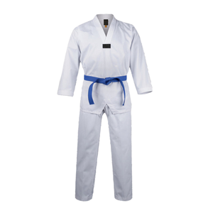 High Quality New Taekwondo Karate Suit <b>Jacket</b> & Pants Set Men's Stretch 100% Cotton Sport Clothing - Product Image 1