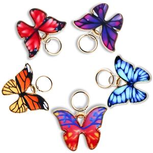 Papillon Perruque Dreadlocks Accessoires Pendentif DIY Papillon Chouchou <span class=keywords><strong>Cheveux</strong></span> Plateau Reggae <span class=keywords><strong>Cheveux</strong></span> Boucle Alliage Pendentif - Product Image 2