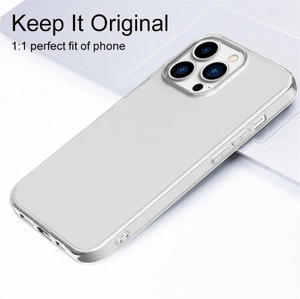 Siêu Mỏng Rõ Ràng Silicone Trường Hợp Đối Với <span class=keywords><strong>iPhone</strong></span> 15 14 13 12 11 Pro XS Max Mini XR X 7 8 6 S Cộng Với 6 SE 2020 2022 2016 <span class=keywords><strong>5</strong></span> 5S Cover Quay Lại - Product Image 4