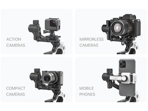FeiyuTech Feiyu SCORP Mini 2 <span class=keywords><strong>estabilizador</strong></span> de cardán de mano todo en uno de 3 ejes para cámara DSLR sin espejo <span class=keywords><strong>Gopro</strong></span> - Product Image 4