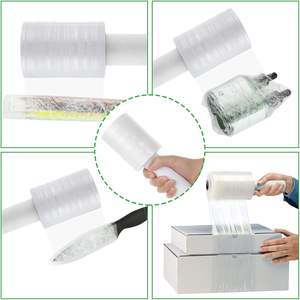 Film Estirable de PE con Asa, Grueso, Resistente, para Uso Industrial, Plástico para Paletización, Film Retráctil de Alta Resistencia, Autoadhesivo, Ecológico - Product Image 2