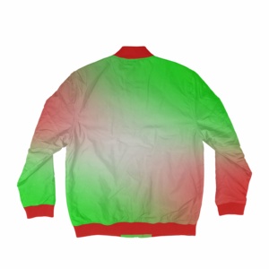 Personalizado sublimado Otoño Invierno más tamaño chaquetas de moda de los hombres con cremallera Casual impermeable chaqueta de bombardero para los hombres - Product Image 4