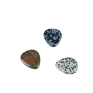 Accessoires de collier de <span class=keywords><strong>grattoir</strong></span> en pierre semi-précieuse gravée personnalisée <span class=keywords><strong>pour</strong></span> <span class=keywords><strong>guitare</strong></span> acoustique électrique - Product Image 4