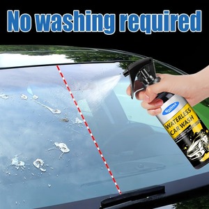 Liquide de lavage <span class=keywords><strong>auto</strong></span> sans eau, revêtement de nettoyage à sec pour voiture, cire hydrophobe, formule douce, spray de lavage <span class=keywords><strong>auto</strong></span> professionnel, solution sans rinçage - Product Image 2
