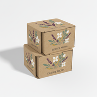 Boîte à rabat pour cosmétiques personnalisée Impression logo Emballage à ergots Boîte cadeau en carton blanc