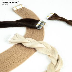 Extensiones de Cabello Humano con Cinta Adhesiva LeShine, Doble Trama, 100% Cabello Humano Remy, Color Natural - Product Image 3
