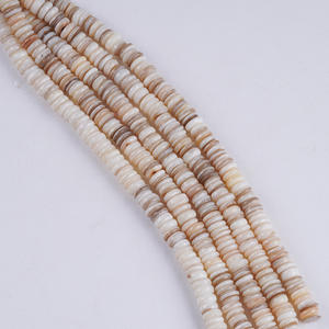 Cuentas Planas Irregulares de 6-8 mm, 18 cm, Naturales, para Manualidades, Accesorios de Ropa, Perlas de Dispersión, Conchas, Huesos y Corales - Product Image 1