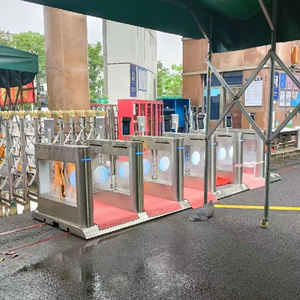 Porte d'oscillation de câblage libre avec la porte facile mobile de tourniquet d'installation d'empattement d'acier inoxydable - Product Image 5