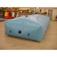 Réservoir d'eau potable gonflable pliable de 500 litres à 100 000 litres, en PVC, flexible, pour le stockage d'eau