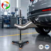 Fumoir d'extraction sur pied homologué CE ISO, hauteur réglable, avec revêtement en caoutchouc, pour atelier automobile et garage 1YW OEM personnalisé