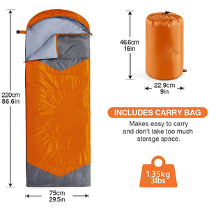 Fábrica profesional de algodón orgánico, único logotipo OEM bolsa de dormir con cordón - Product Image 2