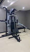 Appareil de musculation tout-en-un pour la maison, machine Smith, entraînement de musculation, renforcement des jambes, exercices des bras, entraînement en intérieur, acier