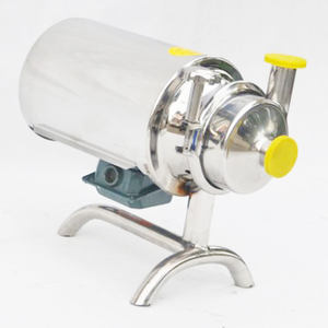 Food Grade Stainless Steel SS304 SS316L 1HP 0.75KW 220V 50hz Sanitary Centrifugal Milk <b>Pump</b> - Product Image 3