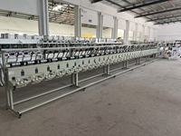 Machine à doubler et à tordre les fils pour TFO, machine à tordre deux pour un, machine de rembobinage pour fils de coton, de laine, de polyester et synthétiques
