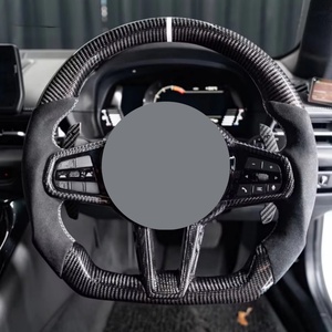 Volante Deportivo de Fibra de Carbono con LED para Toyota Supra MK5, Modelos 2019, 2020, 2021, 2022, 2023, 2024, Gran Venta - Product Image 3