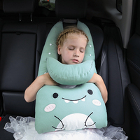 Oreiller de Voyage en Gros pour Enfants et Adultes, Oreiller de Soutien Cervical Réglable en Forme de U pour Voiture