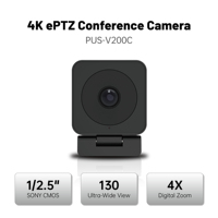 Kamera Webcam 4K untuk Konferensi Video Call, Kerja, Komputer PC, dan Siaran Langsung