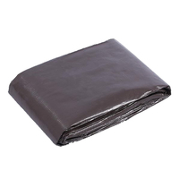 Bâche de protection grise en PE vierge tissé pour entrepôt, prix compétitif, bâche durable pour camion
