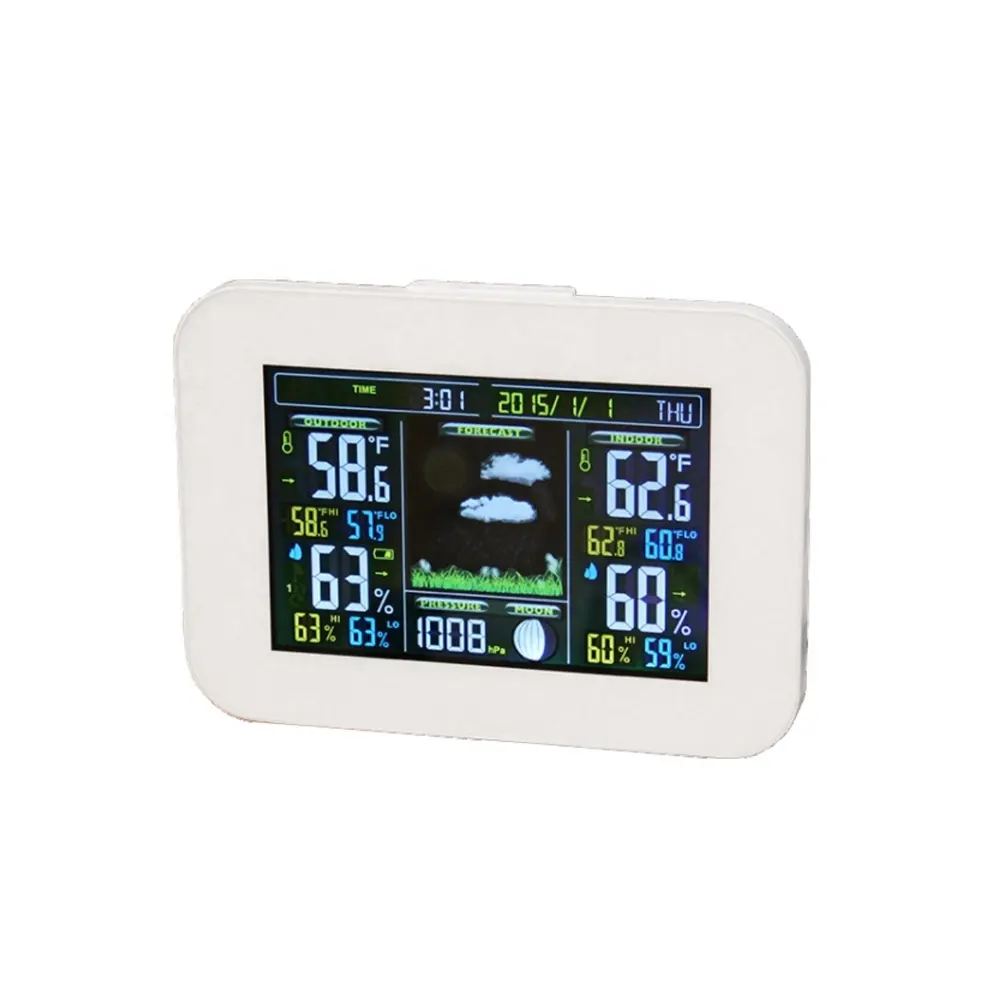 Weather station wireless thermometer