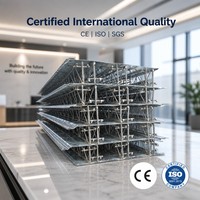 Plaque de plancher en treillis d'acier Zhenpeng TD6-190, haute capacité de charge, galvanisée, pour l'infrastructure industrielle