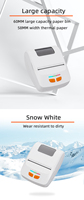 Imprimante thermique portable de poche mini studio photo mobile POS 58 mm