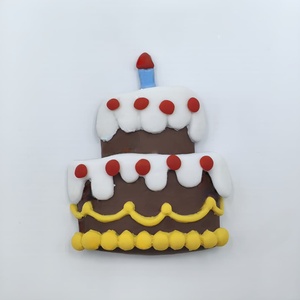 Cerámica suave decorativa para tarta de <span class=keywords><strong>feliz</strong></span> <span class=keywords><strong>cumpleaños</strong></span>, decoración para cupcakes, suministros para tartas de <span class=keywords><strong>cumpleaños</strong></span>, decoraciones para tu familia y amigos - Product Image 6