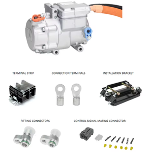 CHIXU XL16CC60/72v-ZB Compresseur Scroll 60V/72V à pieds horizontaux pour véhicule 3/4 roues, climatiseur à toit fermé pour personnes âgées, Nouveau - Product Image 3