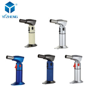 <span class=keywords><strong>Chalumeau</strong></span> au butane haute résistance à la chaleur, <span class=keywords><strong>mini</strong></span> torche de soudage au <span class=keywords><strong>gaz</strong></span>, pistolet de pulvérisation de flamme, briquet coupe-vent pour cigares - Product Image 1