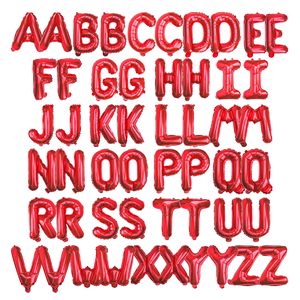 Pabrik 16 inci emas mawar emas Mylar Foil huruf alfabet A-Z balon untuk Halloween pesta ulang tahun spanduk dekorasi - Product Image 4