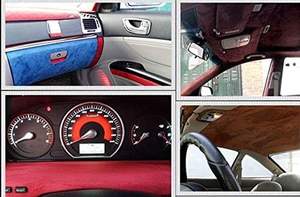 Rollo de terciopelo automotriz marrón de lujo-Elección de <span class=keywords><strong>tapicero</strong></span> <span class=keywords><strong>profesional</strong></span> - Product Image 5