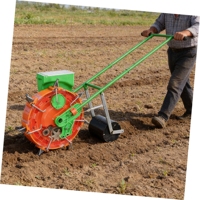 Semoir manuel fiable pour maïs avec profondeur réglable et plantation en rangs de précision pour les exploitations agricoles de maïs et de soja et les opérations sur le terrain