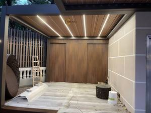 Pérgola de Jardín Eléctrica de Aluminio KAKADU 694-300, con Techo Abatible y Función Motorizada - Product Image 5