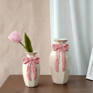 <span class=keywords><strong>Vase</strong></span> de table en céramique décoratif à nœud <span class=keywords><strong>tulipe</strong></span> créatif pour hôtels de jardin de bureau à domicile pour les occasions de mariage - Product Image 5