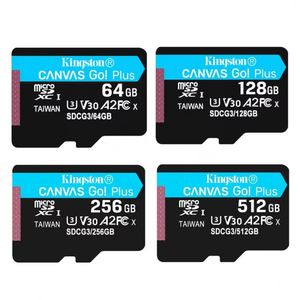 Tarjeta de Memoria Original <span class=keywords><strong>Kingston</strong></span> Canvas Go Plus TF SD de 128GB, 64GB, C10, U3, A2, V30, 256GB, 512GB para Teléfono - Product Image 6