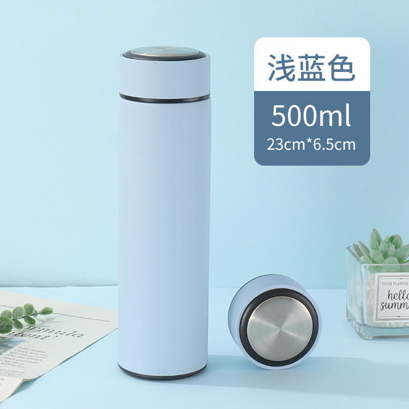 แก้วทรงตรงธุรกิจคลาสสิก [สีฟ้าอ่อน]