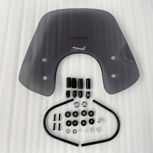 Parabrezza per Moto di Media Dimensione in Materiale PPMA, Colore Fumé/Trasparente, per <span class=keywords><strong>Vespa</strong></span> GTS250/300, Nuovo in Offerta - Product Image 6